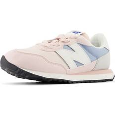 Sport Shoes New Balance New Balance Girls 237 V1 Bungee Sneaker, Quartz Pink/Light Arctic Grey, Toddler