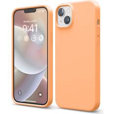 Elago iPhone 14 Plus Liquid Silicone Case Full Body Protective Cover Shockproof Slim CaseOrange