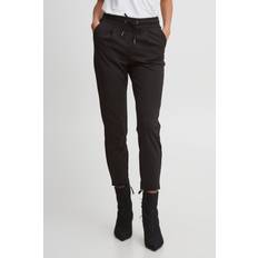 B.Young Kläder B.Young Rizetta Hose Schwarz Größe für Damen