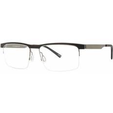 Briller & Læsebriller Jhane Barnes Irregular Black 55 Briller Mænd 55mm