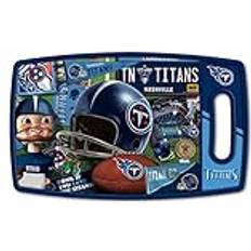 YouTheFan Unisex-Erwachsene Tennessee Titans Retro Schneidebrett