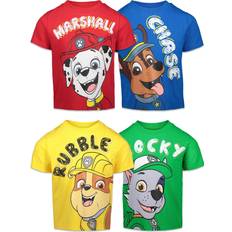 Children's Clothing Paw Patrol Paw Patrol Chase Marshall Rubble Little Boys Pack Graphic T-Shirts Multicolor