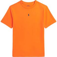 Polo Tops Polo Ralph Lauren Teens T-Shirt mit Logo-Stitching in Orange, Größe 176 176