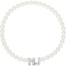Marc Jacobs Smycken Marc Jacobs Vit Ballong Halsband - Metall - Mässing - Gray