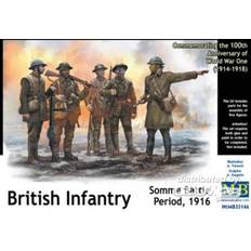 Scale Models & Model Kits Masterbox Mas35146 Masterbox 1:35 British Infan Try, Battle of the Somme, 1914