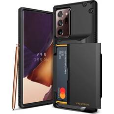 VRS Design Samsung Galaxy Note 20 Ultra Case [Damda Glide Pro] Rugged Phone Wallet Cover-Black