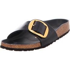 Birkenstock Madrid Pantoffeln & Hausschuhe Birkenstock Klassische Sandalen schwarz Madrid BB LENA High Shine Blac