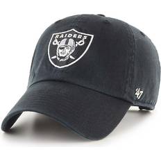 Caps 47 Brand Las Vegas Raiders Clean Up Adjustable Hat One Black