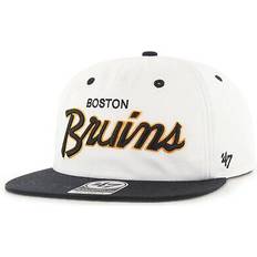 Casquettes 47 Brand Snapback Cap - Crosstown Boston Bruins Offwhite