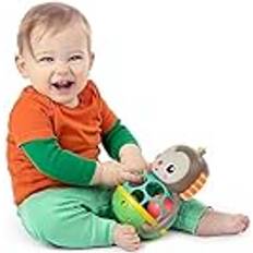 Sound Rattles Bright Starts Grab & Giggle Monkey Multi-Sensory Toy