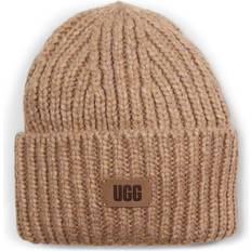 UGG Airy Knit Chunky Rib Beanie, Brown Brown