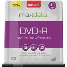 Optical Storage Maxell 639016 4.7GB 120-Minute DVD Rs 100-ct Spindle