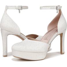 Heels & Pumps Naturalizer Pnina Tornai for Rak Silk White Women's Shoes White B