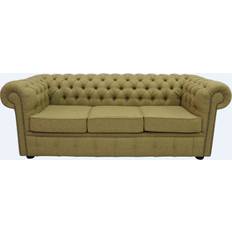 Wool Sofas Gold Chesterfield 3 Glamis Sofa