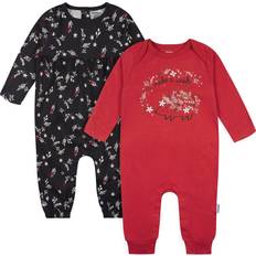 18-24M - Girls Jumpsuits Children's Clothing Gerber Gerber Baby Girl Jersey Romper 2-Pack Sizes 0/3 Months