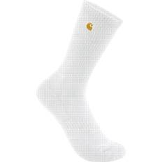 Carhartt Underwear Carhartt Men's Solid Logo Crew Socks Pack, Medium, White Holiday Gift