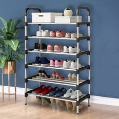 LivingAndHome 6 Tiers Organizer Space Shoe Rack
