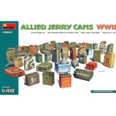 Miniart MiniArt 49003 Allied Jerry Cans set WWII 1:48 Scale Model Kit