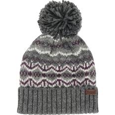 Barbour Donna Berretti Barbour Case Fairisle Beanie ONE SIZE, BLK OLV TART