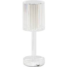 Lindby Lampes de table Lindby LED Rechargeable Louane 25.7 cm USB RGBW - Transparent Lampe de table