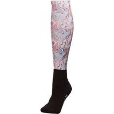 Weatherbeeta Swirl Knee High Socks Aqua One