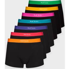 Organic Men's Underwear Paul Smith Seven-Pack Black Boxer Briefs Blacks