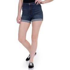 Shorts Urban Classics 5 Pocket Slim Fit Denim Mid Shorts - Ladies - Bleu