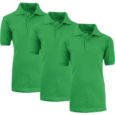 Children's Clothing Private Label Boys' School Uniform Polo 3-Pack XBE-64-KG-KG-KG/20