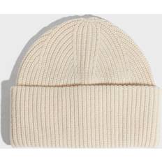 Selected Accessoarer Selected Stickad Mössa Beige ONE