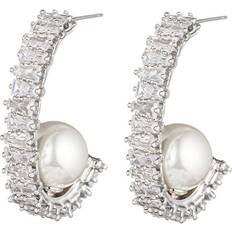 Eye Candy LA CZ Loop Earrings NoColor NoSize