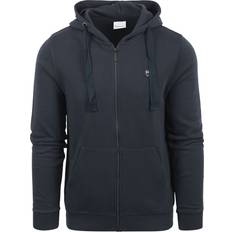 Knowledge Cotton Apparel Tröjor Knowledge Cotton Apparel Zip Hood Kangaroo Badge Sweat Gots/vegan Herr Hoodies