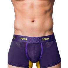 One Size Men's Underwear 2eros Aktiv NRG Trunk Vivid Purple U3150VP