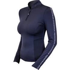 Bekleidung Trainingsshirt Modern Tech Navy Equestrian Stockholm Dunkelblau in Dunkelblau dunkelblau, XL