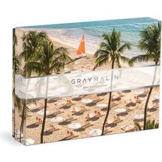 Galison Gray The Beach Club 1000 Piece Puzzle