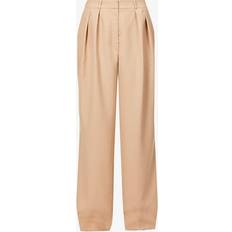 The Frankie Shop The Frankie Shop Tan Tansy Trousers Camel