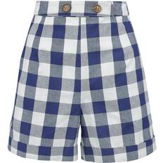 Short Shorts Banned Retro Cruise ship shorts Shorts blue white