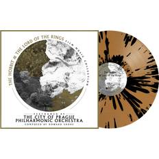 Vinyl The Hobbit & The Lord of the Rings Music Collection Gold with Black Splatter Colored Vinyl 2LP Limited Edition (Vinyl)