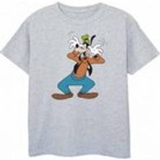 Disney Boys Crazy Goofy T-Shirt Grey