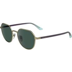 Calvin Klein Dam - Ovala Solglasögon Calvin Klein Round Sunglasses CK23125S - Gold