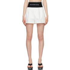 Femme - Toile Shorts Alexander Wang Safari Short In Cotton Tailoring Snow White Women