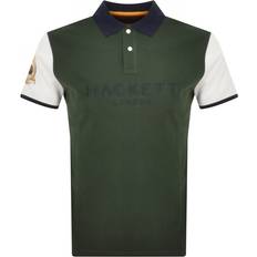 Hackett London Modern City Heritage Polo T Shirt Green