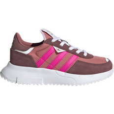 adidas Originals Girls adidas Originals Retropy F2 Girls' Preschool Basketball Shoes Red/Pink/White 02.5