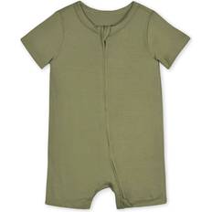 Jumpsuits Gerber Gerber Unisex Baby Buttery Soft Short Sleeve Romper with Viscose Made from Eucalyptus Sizes 0/3M-18M