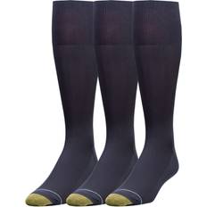 Goldtoe Herren Metropolitan Wadenkleid Socken Paar, navy