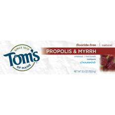 Tom's of Maine of Maine Propolis & Myrrh Natural Fluoride Free Toothpaste, Cinnamint