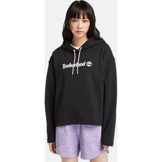 Timberland Woman Jumpers Timberland Brush Back Hoodie For Women In Black Black