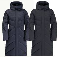 Jack Wolfskin Donna Giubbotti Jack Wolfskin Donna Cappotto Marienplatz - Nero