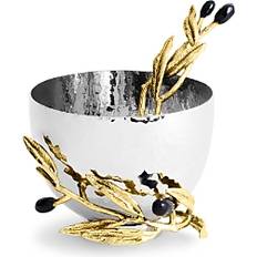 Michael Aram Olive Branch Nut Dish with Spoon