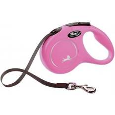 Flexi Pink New Classic Small Retractable Dog Lead