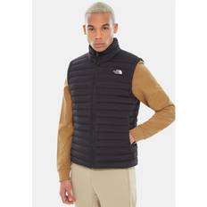 The North Face Vests The North Face Mens Stretch Goose Down Vest TNF Black Nylon